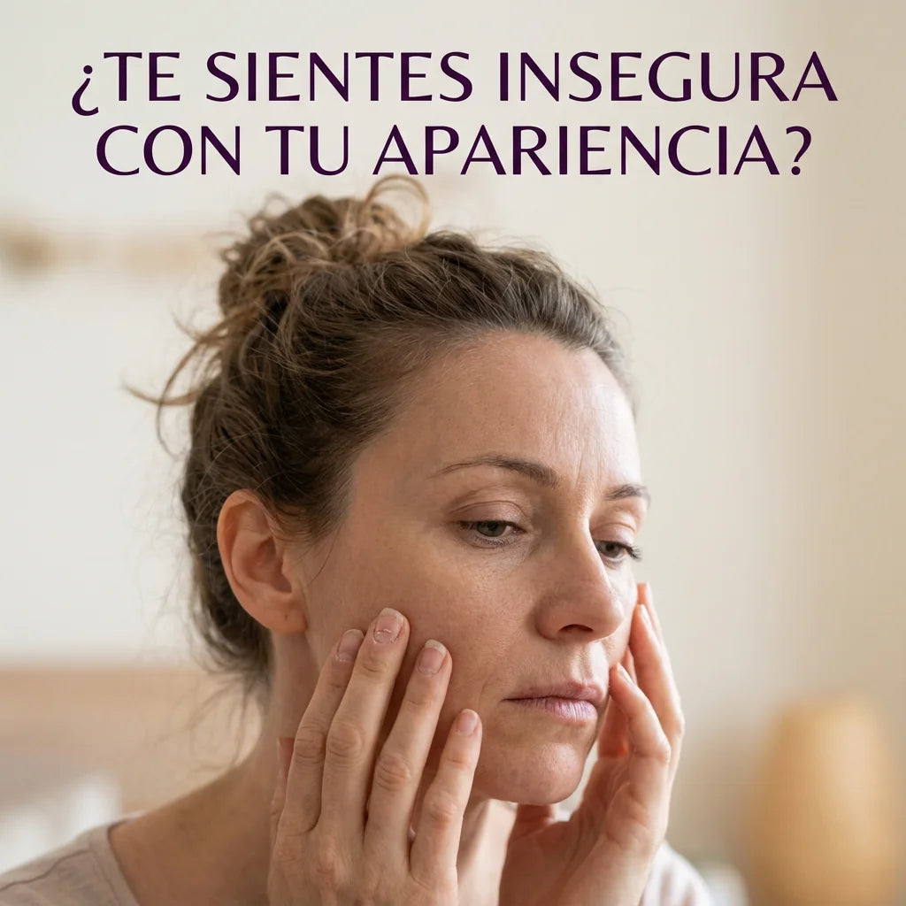 Mujer sin colágeno